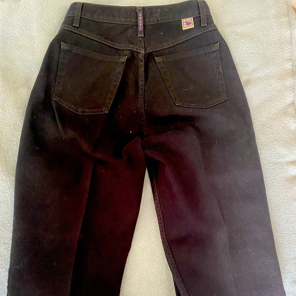 Cruel Girl black jeans. Size 11 Long relaxed fit